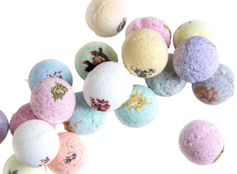 11 Bath Bombs Gift Box +  one Free Bomb to make 12 !! - Omlinea  