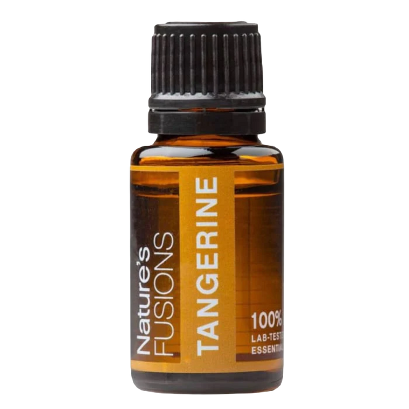 Tangerine Pure Essential Oil - 15ml | 100% Natural, Therapeutic Grade, Refreshing Citrus Aroma