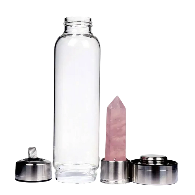 500ML Crystal Healing Bottle - Omlinea  