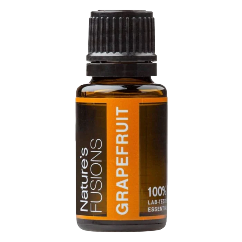 Grapefruit Pure Essential Oil 15ml - Cold Pressed, Aromatherapy & Skincare Benefits, 100% Natural from France