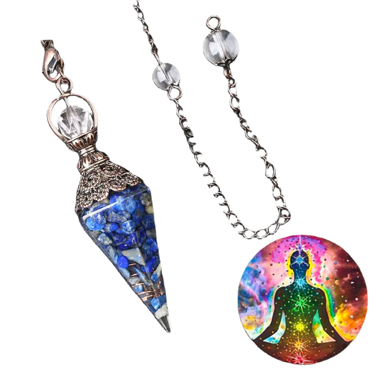 Chakra Healing Pendulum Crystals - Omlinea  