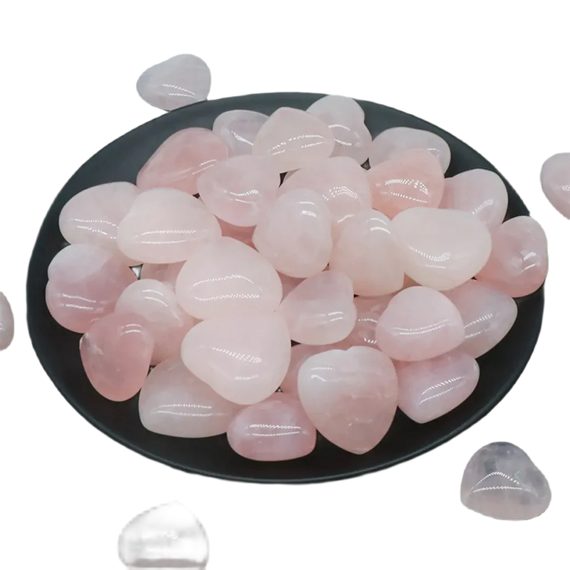 Natural DIY Semi-precious Stones Rose Quartz - Omlinea  