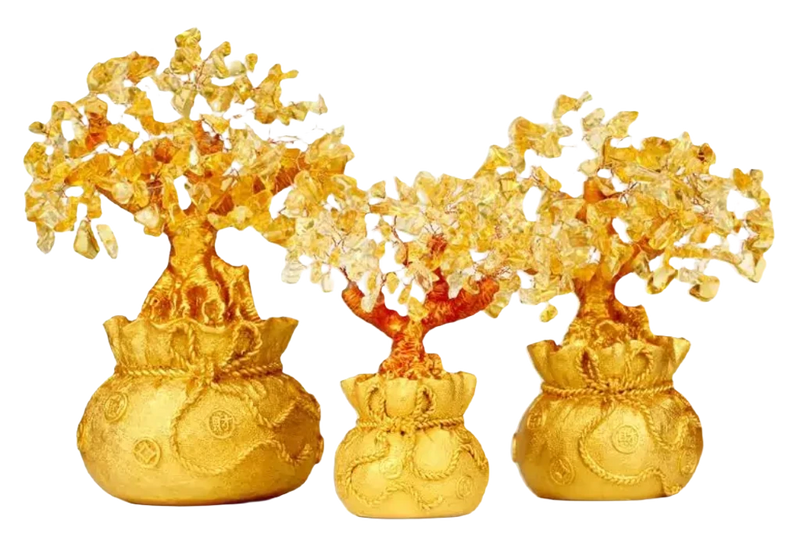 Stones and Crystals Citrine Quartz Money Tree - Omlinea  