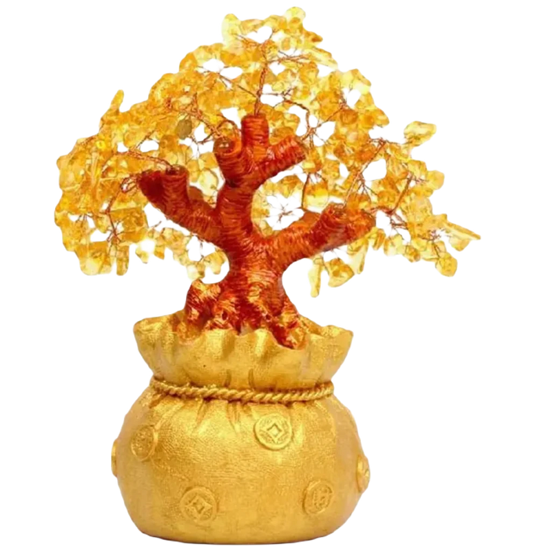 Stones and Crystals Citrine Quartz Money Tree - Omlinea  