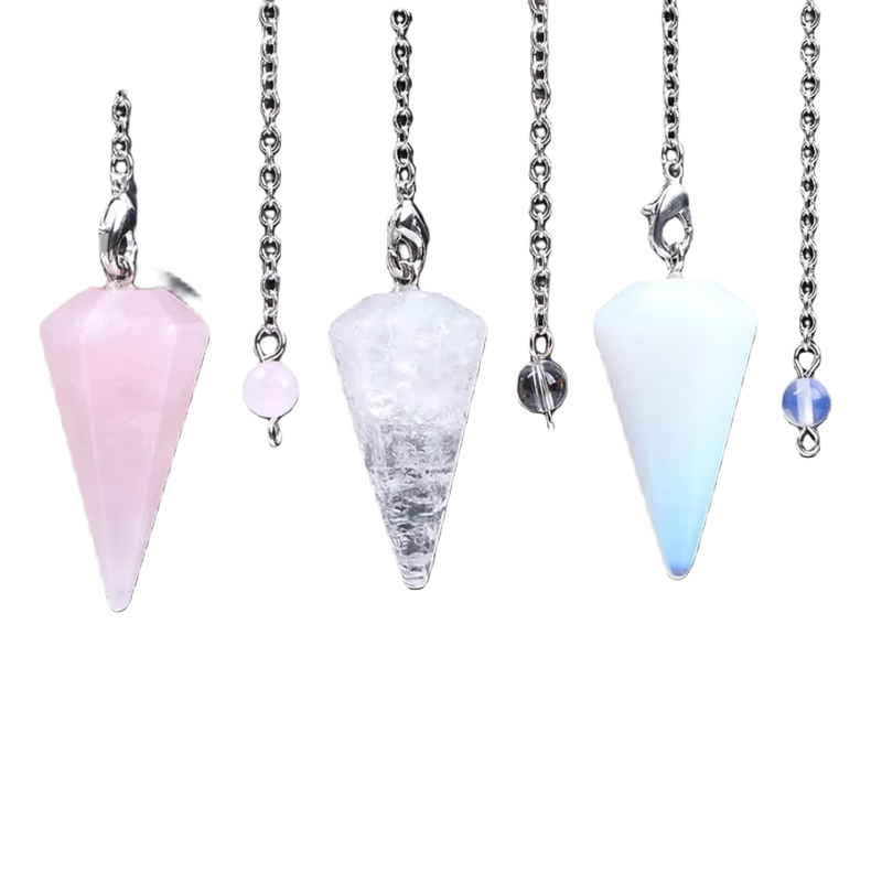 Healing Pendulum Divination Quartz - Omlinea  