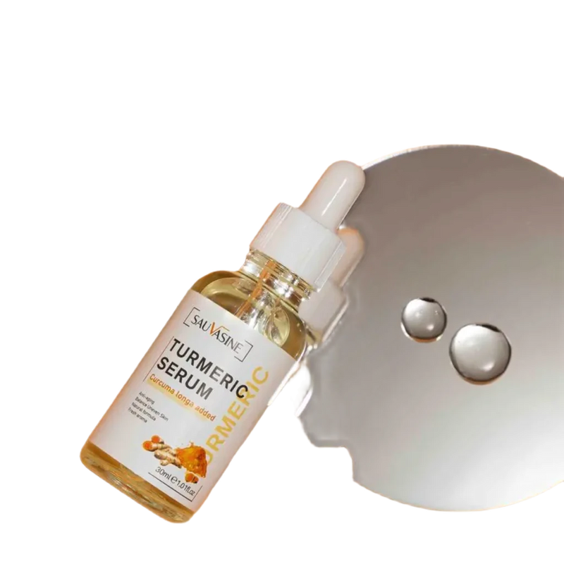 Natural Glow Serum: Turmeric Infused Skincare Solution - Omlinea  