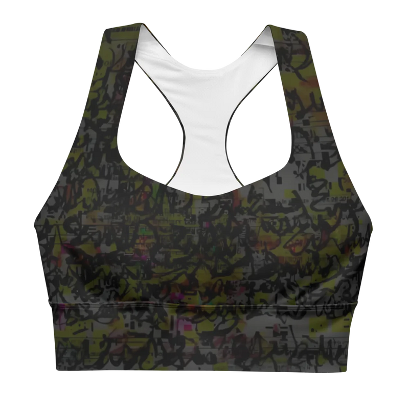 OMLINEA Recycled Longline Sports Bra - Omlinea  