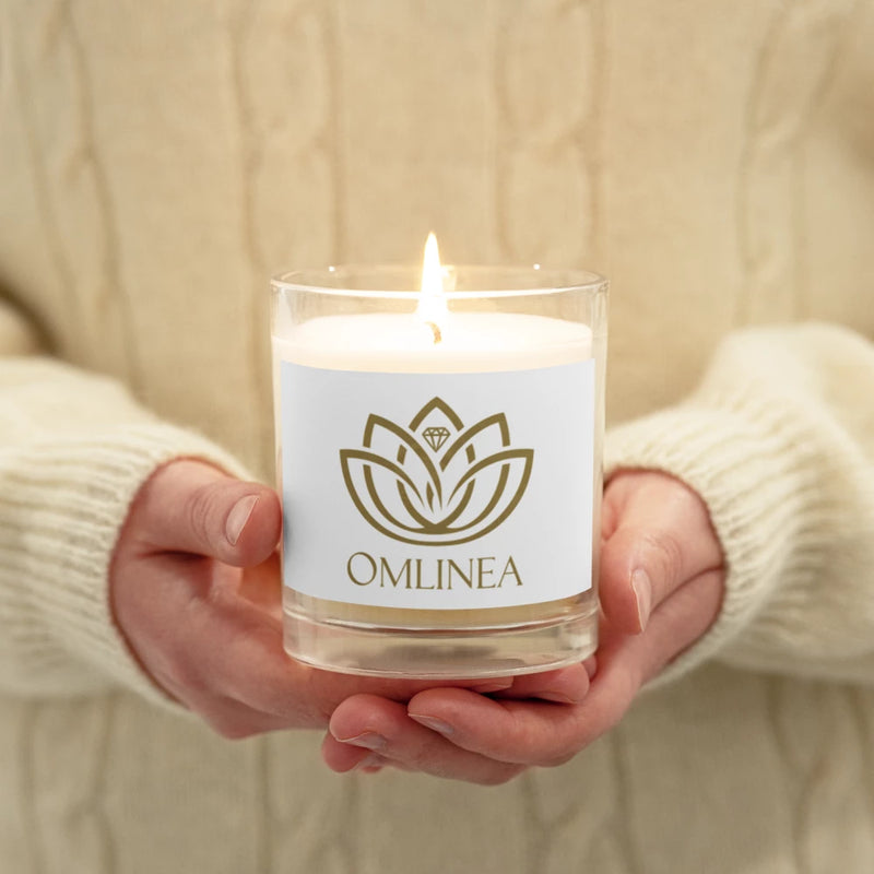 OMLINEA Glass Jar Soy Wax Candle - Omlinea  