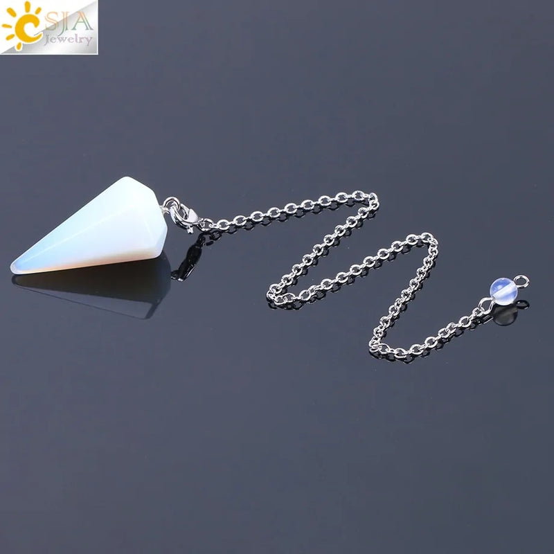 Healing Pendulum Divination Quartz - Omlinea  