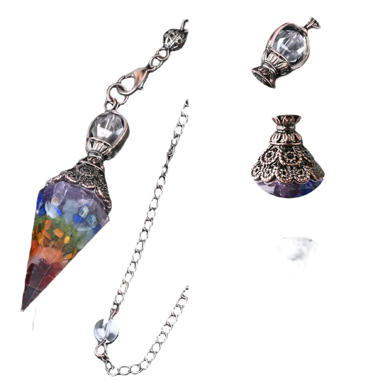 Chakra Healing Pendulum Crystals - Omlinea  